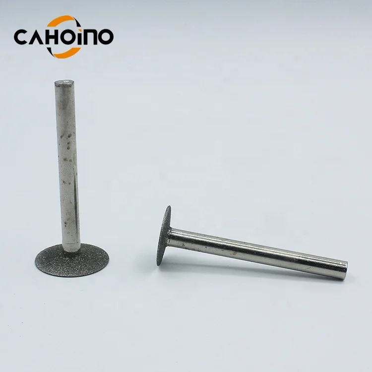 Hot Sell Diameter Of Shank 2.35MM  Ultrathin NeedleAbrasive Tools Head Electroplated  Diamond Burrs For Stone Agate