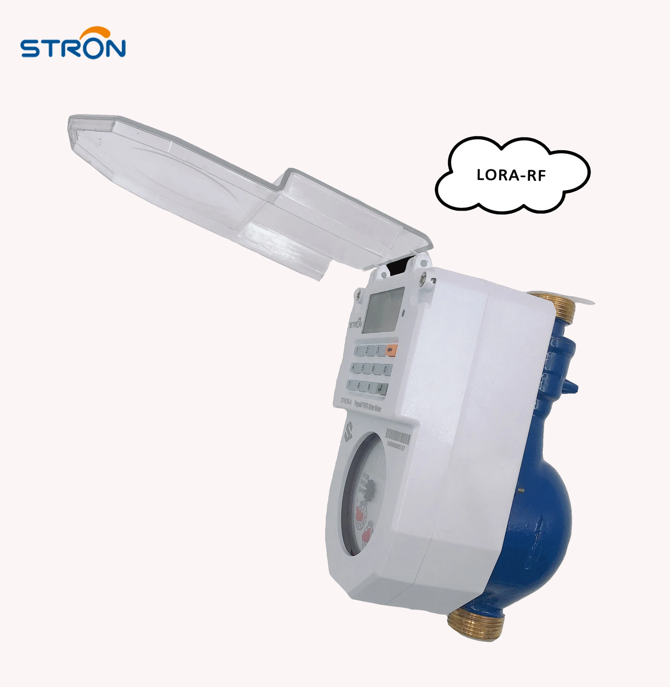 STS Standard Multi-jet Prepaid keypad Water Flow Meter with RF module