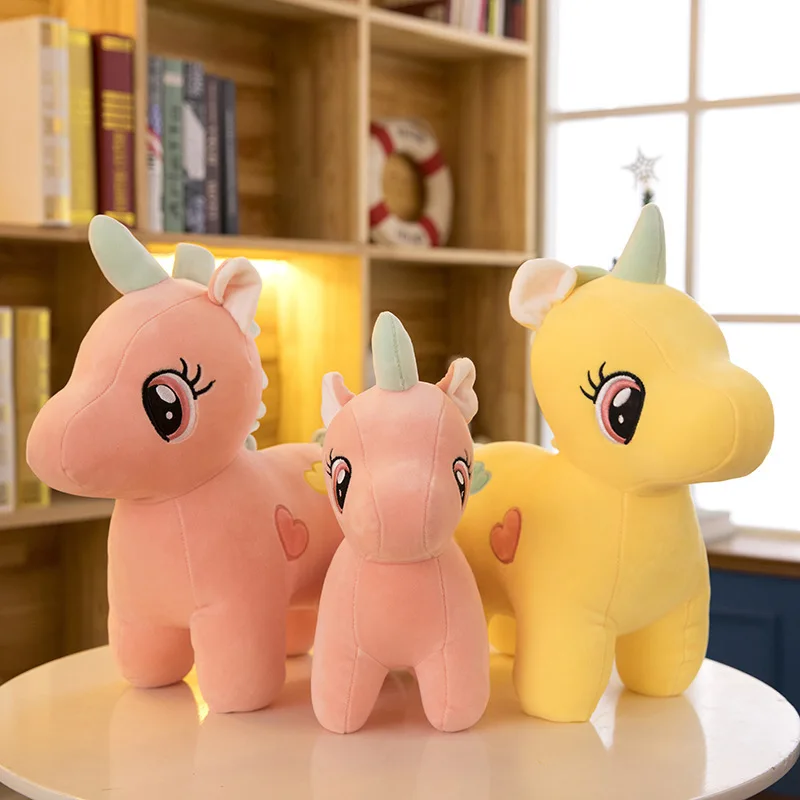  Наиболее продаваемые товары squishmallow вниз хлопок Единорог захватить машина кукла плюшевые свадебный подарок Прочие для