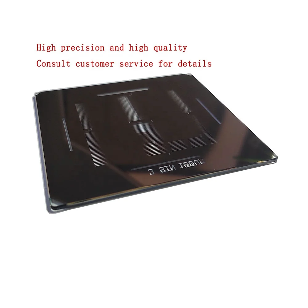 High contrast effect and high accuracy of corrosion resistant photomask for Lithography machine