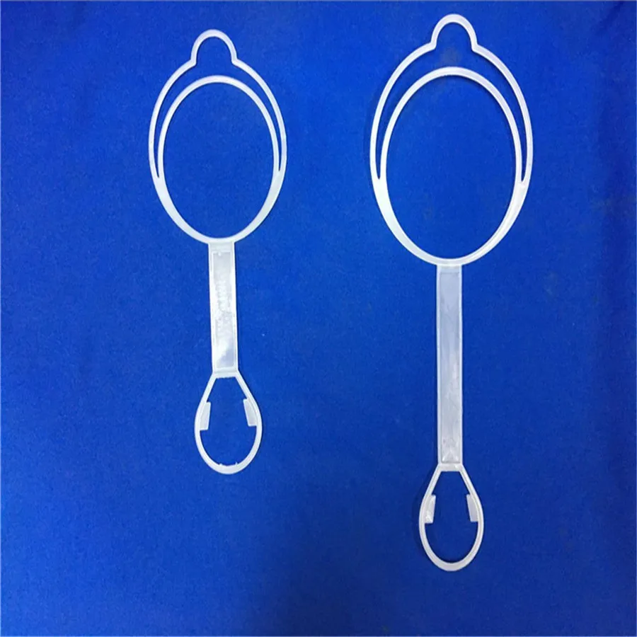 
Disposable LDPE Medical IV Infusion Bottle Hanger 250ml Two Touch Hooked network Model 