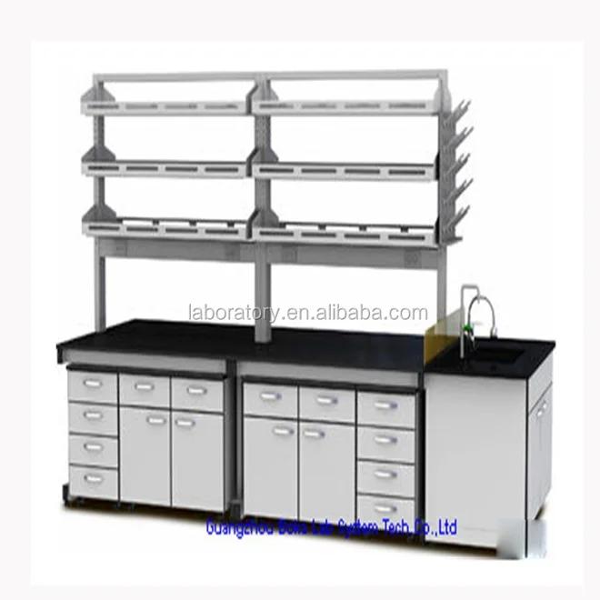 Biology physics lab bench / clean room laboratory furniture