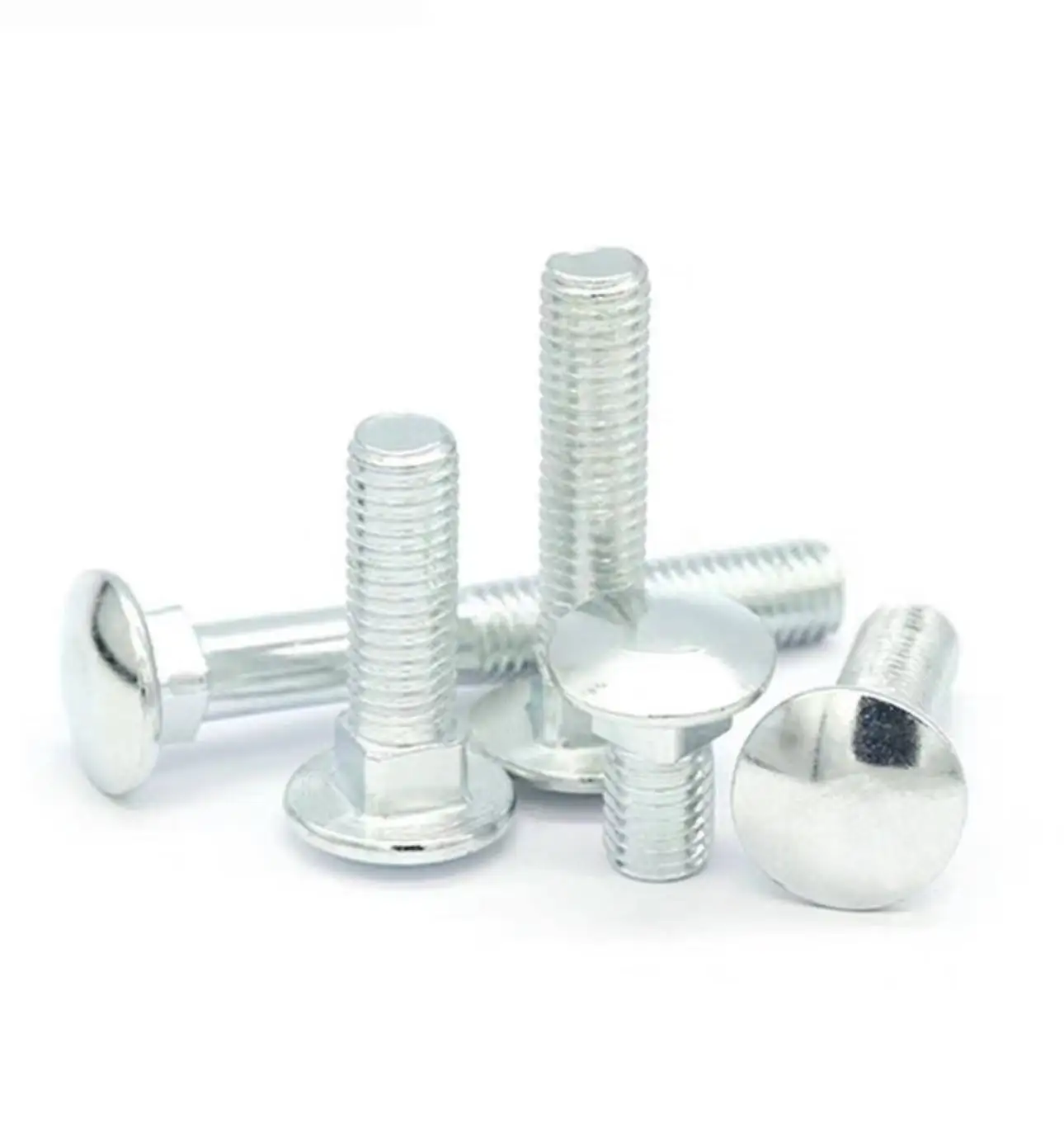 1/4 5/16 3/8 stainless steel 304 British carriage screws ANSI/ASME B18.5 American square neck carriage