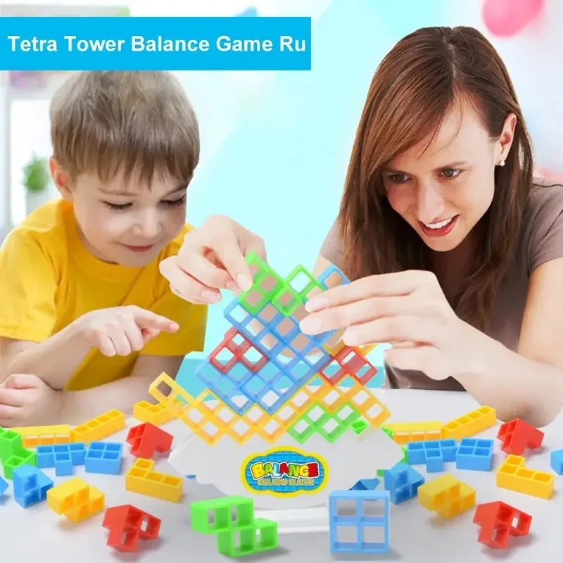 Wholesales 16pcs stacking blocks balance toys kids board games building toy balancing stacking toys for children