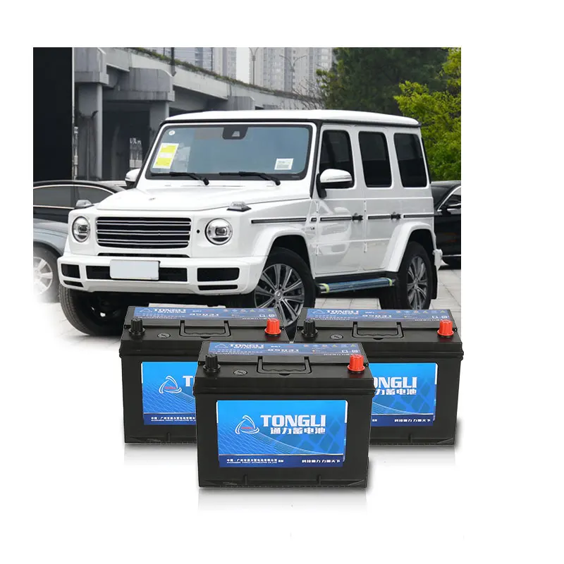 Автоматическая батарея 75D31L MF 12 в 70 Ач Стандартная автомобильная батарея для сухой зарядки JIS
