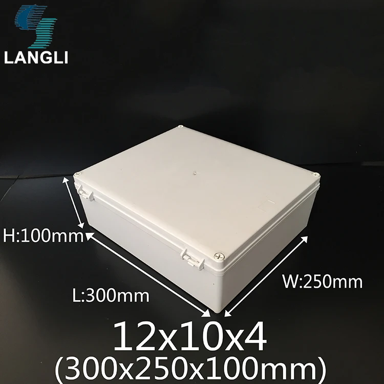 Electrical Distribution Connection Enclosure Pvc Junction Plastic Connector Waterproof Box