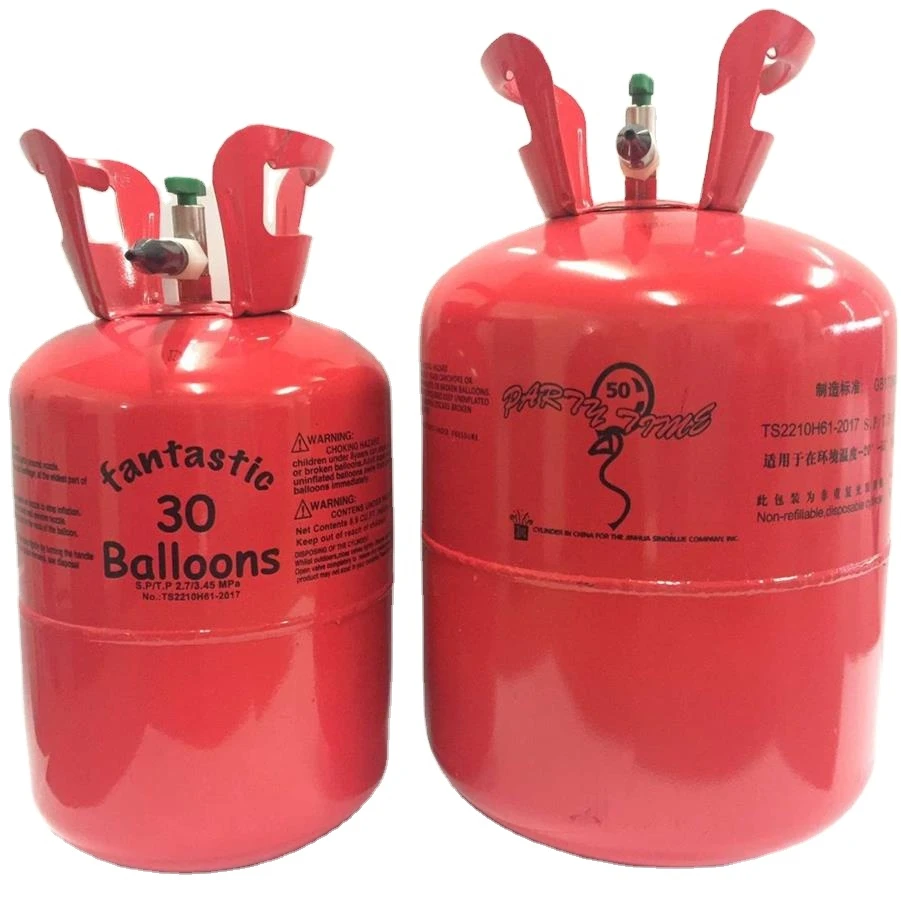 Wedding Party Use Empty Helium Gas Cylinder 13.4L Helium Balloons Tank