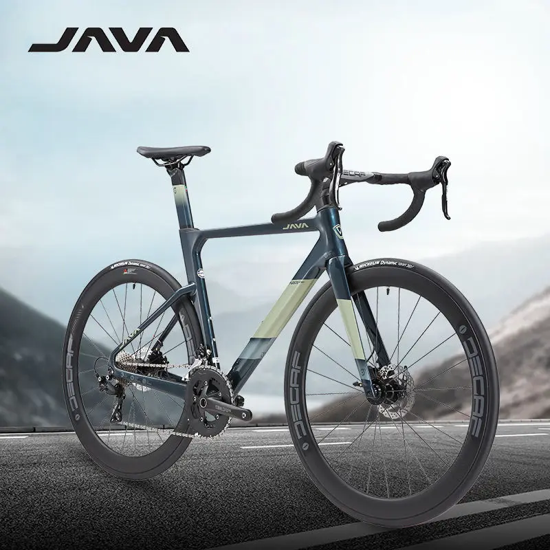 Горячая Распродажа Java Fuoco Top Classic 24S дорожный велосипед дешевая полностью карбоновая рама 700C комплект колес дорожный велосипед