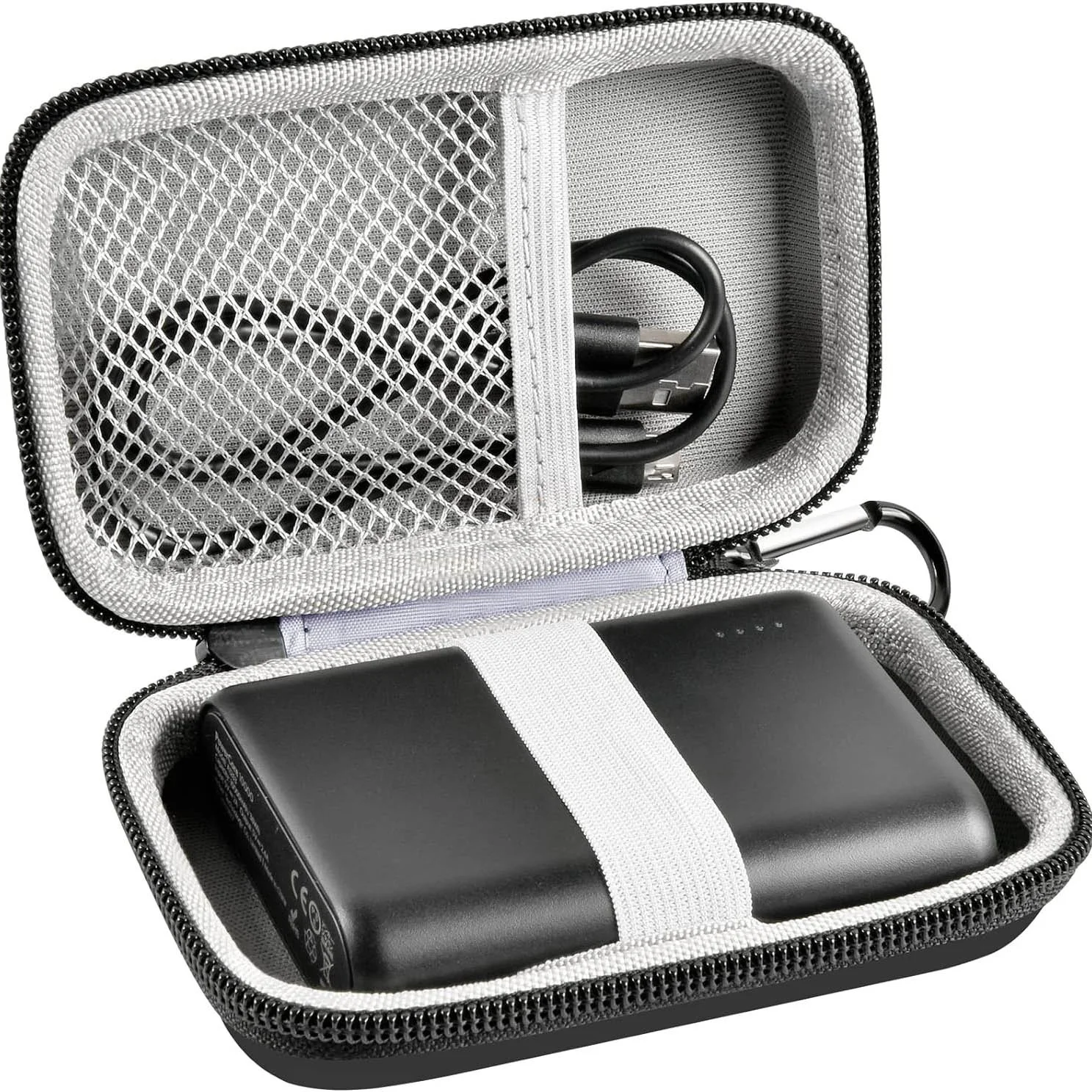 Factory Custom Case Eva Carrying Tool Case Power Bank Packaging Box Waterproof Shockproof USB Power Bank Case