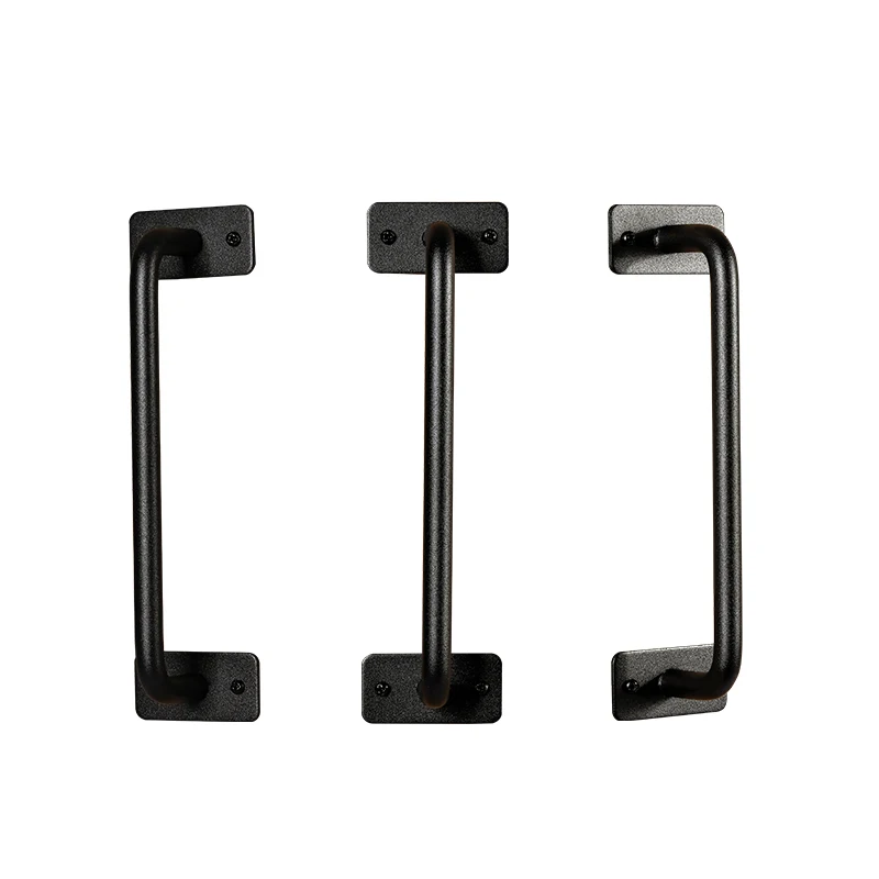 Hot Selling Customized Hardware Door Handles Sliding Barn Door Handle Pull Carbon Steel Barn Door Handle