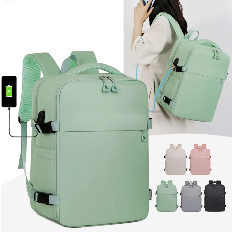 Custom Unisex Small Flight Approved Backpacks College Casual Daypack Hiking Waterproof Carry On Travel Business Laptop Backpacks