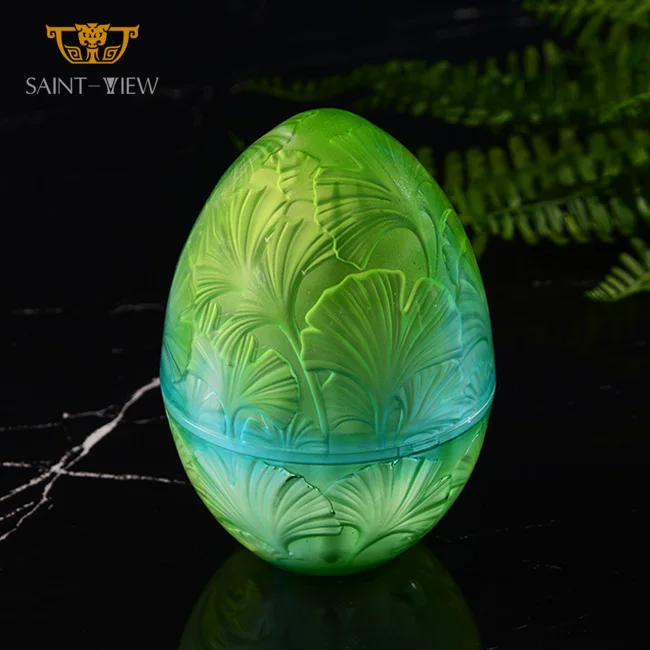 Multicolor Flower Mature Design Multifunction Jewelry Case Crystal Sundries Jar Box With Lid