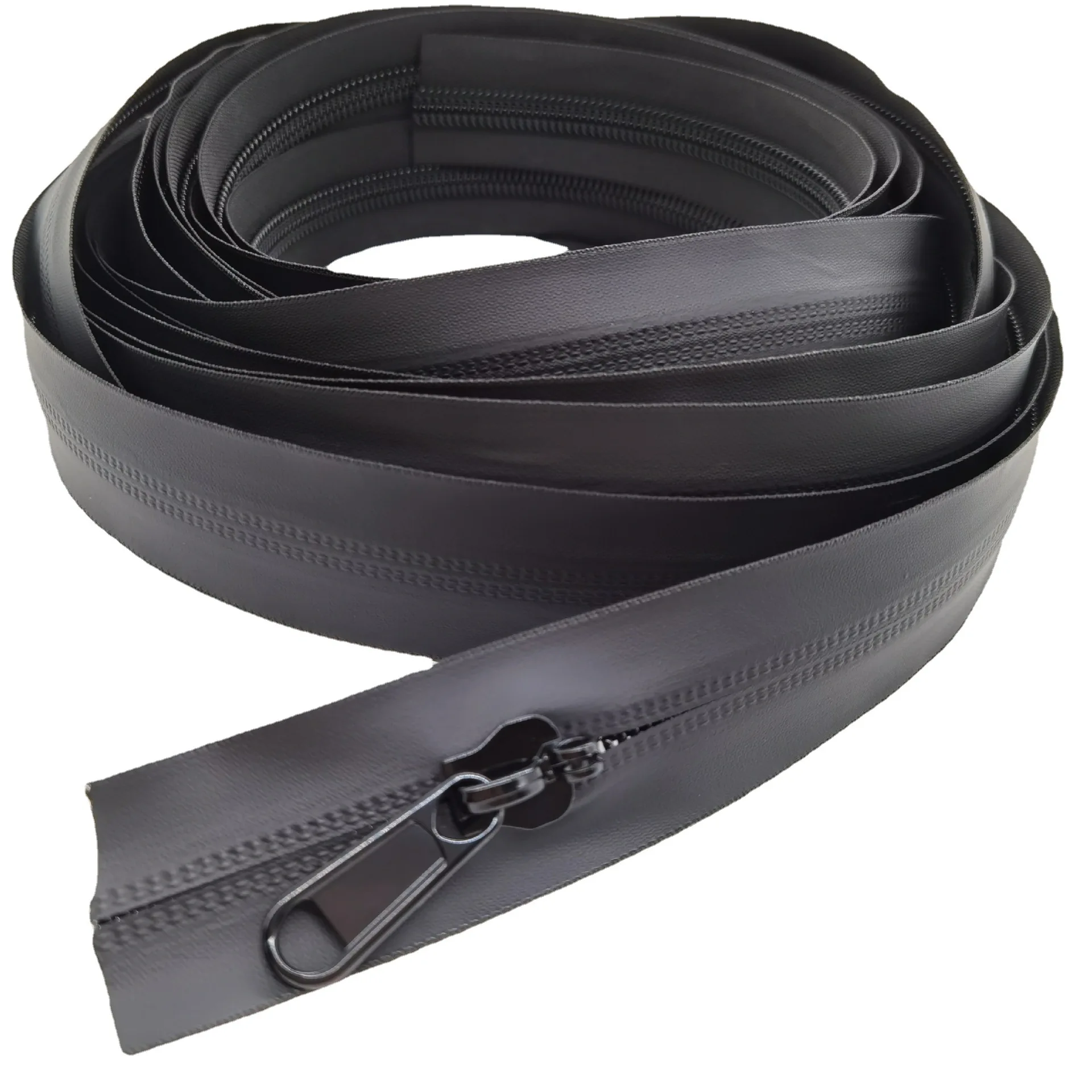 Customized Black Polyurethane TPU tape for waterproof zipper