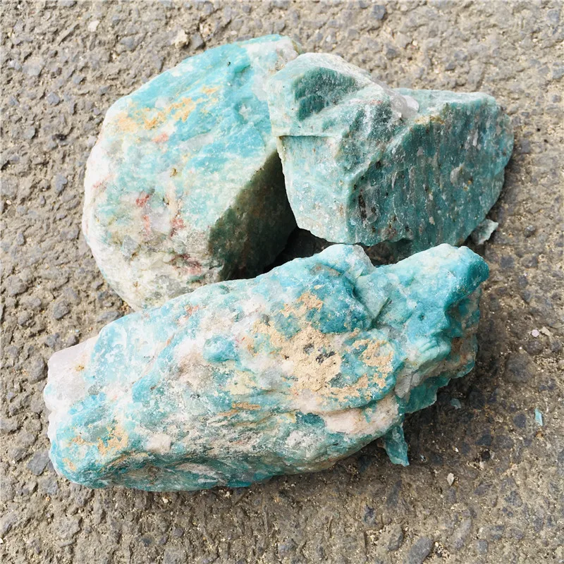 Wholesale Natural Raw gemstone Rough Chrysocolla Stone Fynchenite crystal Mineral Specimen For Sale