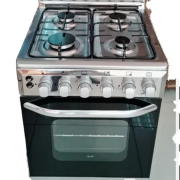 hotsales gas stove range cooker black with oven bakery