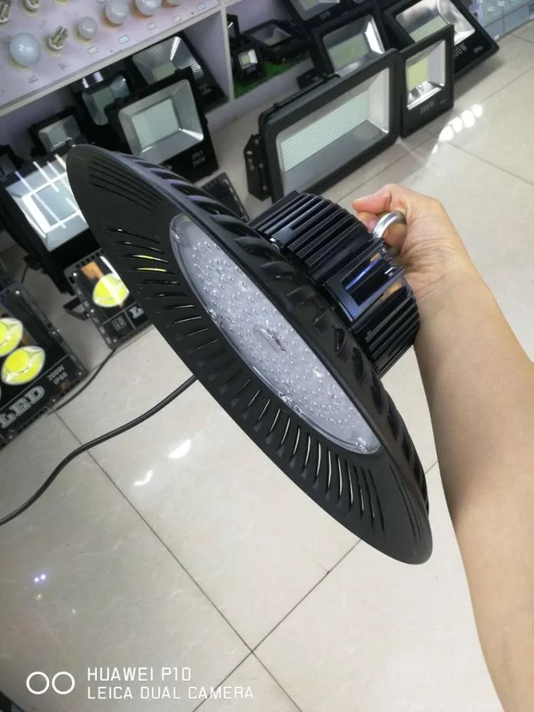  Алюминиевый материал 60 градусов tri proof industrial 200w ufo led high bay light для склада гаража