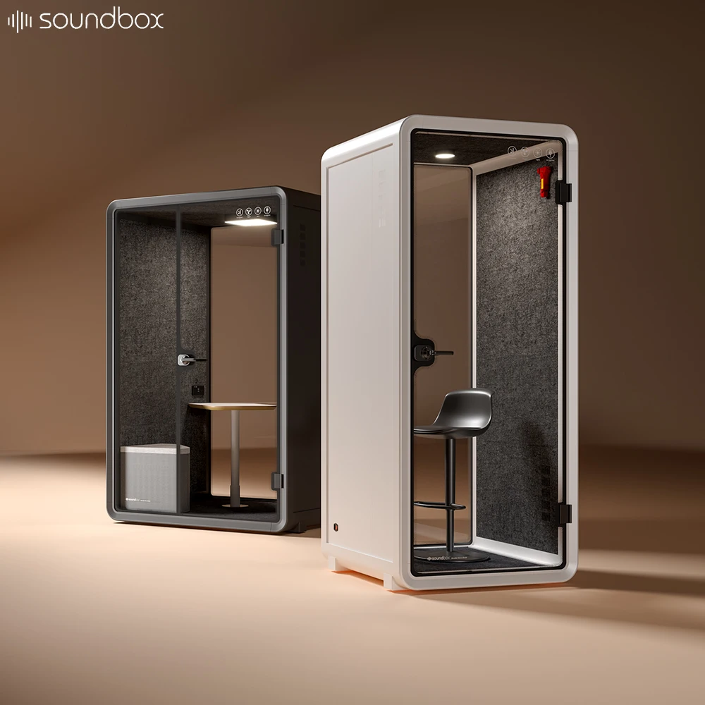 New Fashion Vocal Booth Soundbox Recording Booth For Sale Noise Reduce Soundproof Booth Office