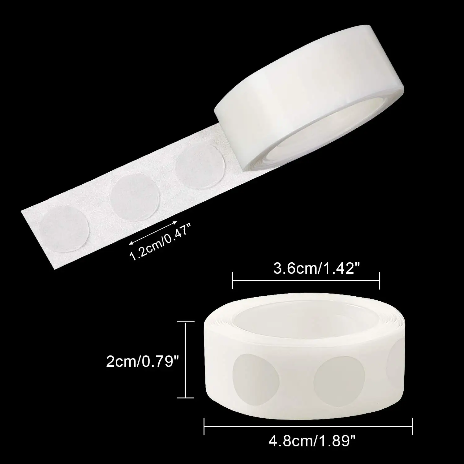 Balloon Tool Accessories Balloon Chain Knotter 100 Dots Balloon Glue Dot Removable Adhesive Dots for Party Using Pasting