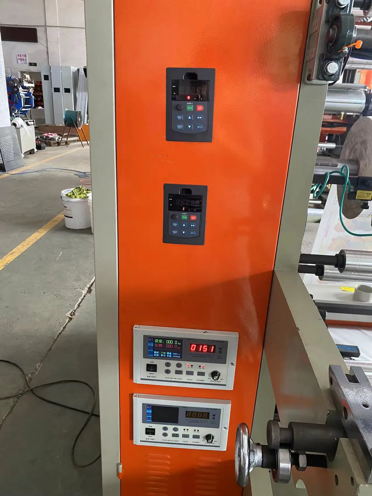 Alibaba Automatic Four Color Film Plastic Offset Flexographic 4 Colour Paper Bag Flexo Printing Machine for Aluminum Foil