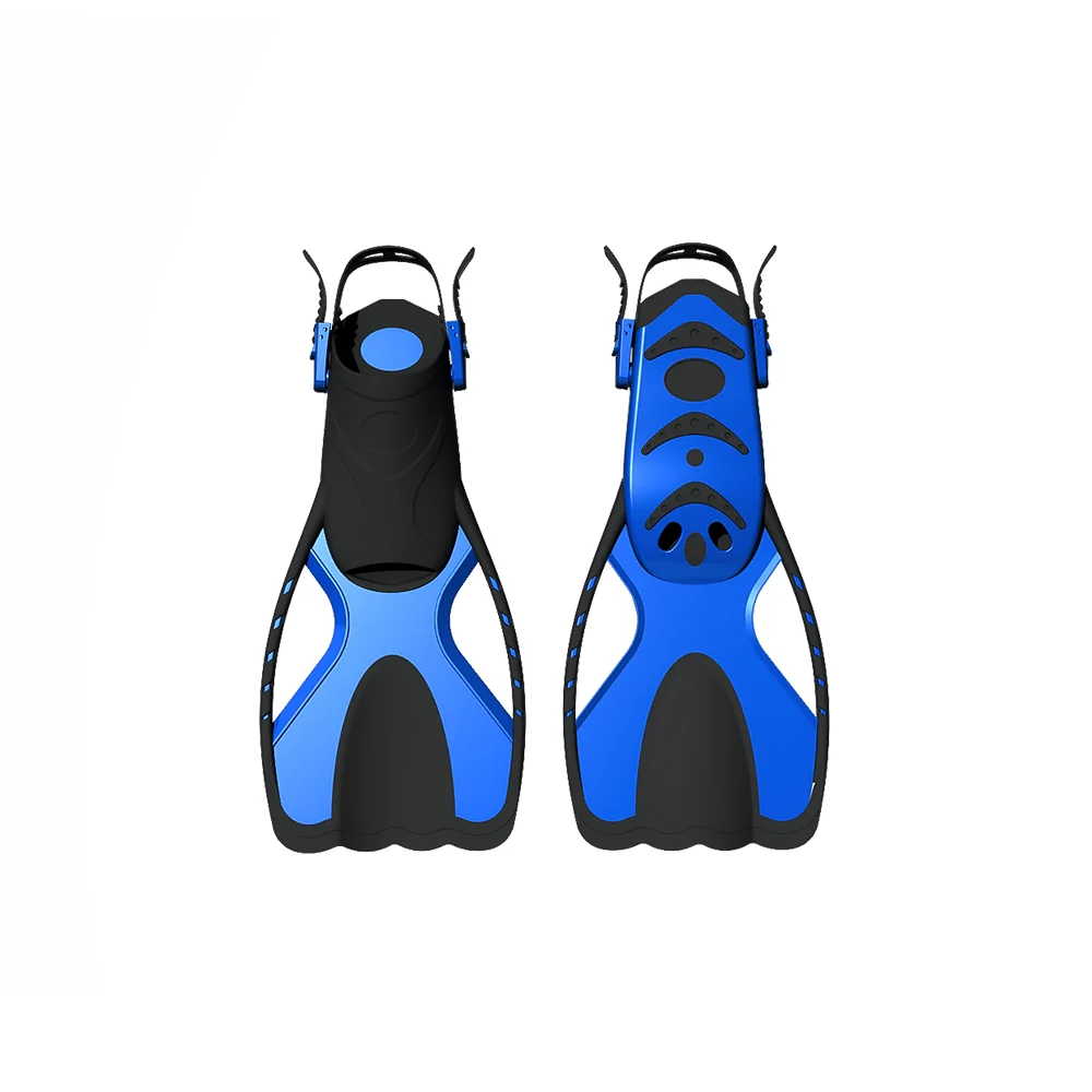 ZLF Swimming Fins TPR PP High Quality Swim Fins OEM Adult LOGO F001 Diving Flippers freediving fins