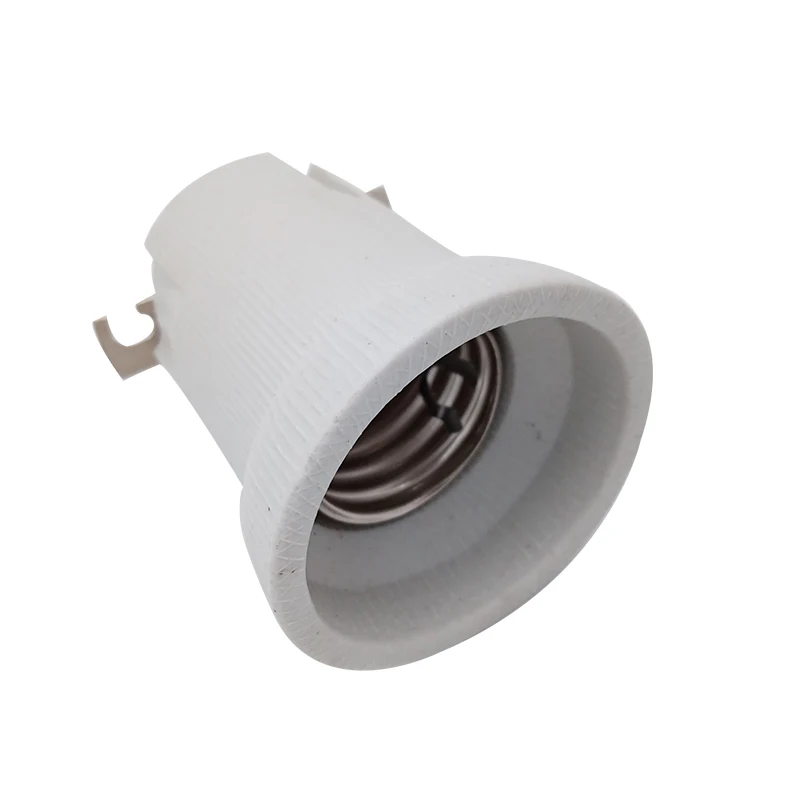 E40 Ceramic Threaded Light Socket Screw-in Light Bulb Socket Replacement  Porcelain Lamp Holder