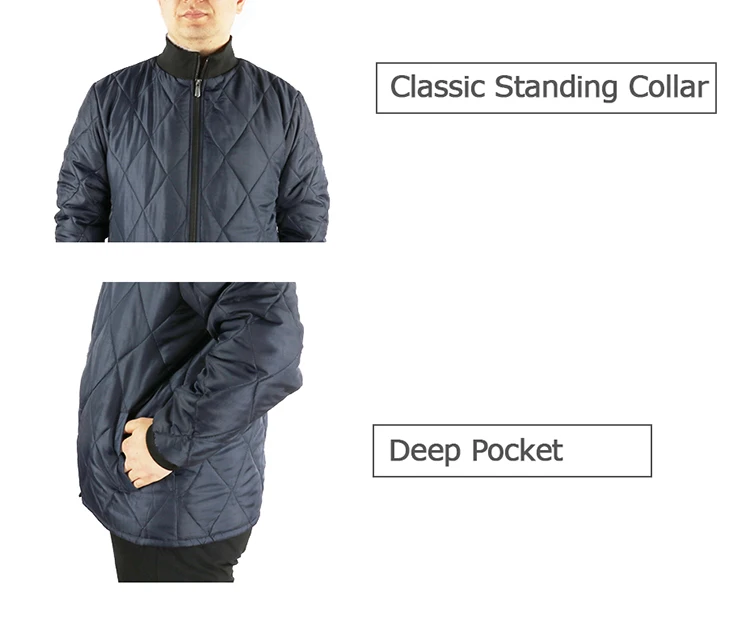 Customized European Anti Static  Winter Warm Work Clothes Coal Mine Workwear Mechanic Construction Workwear Jacket