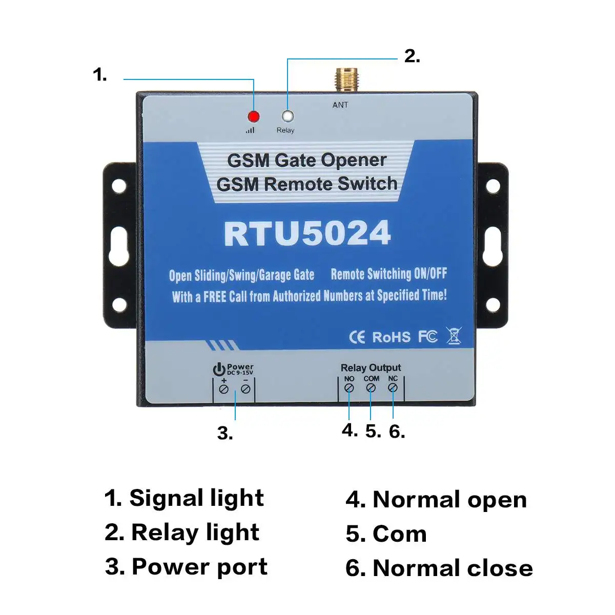 Оптовая цена Rtu5024 беспроводной Gsm Открыватель