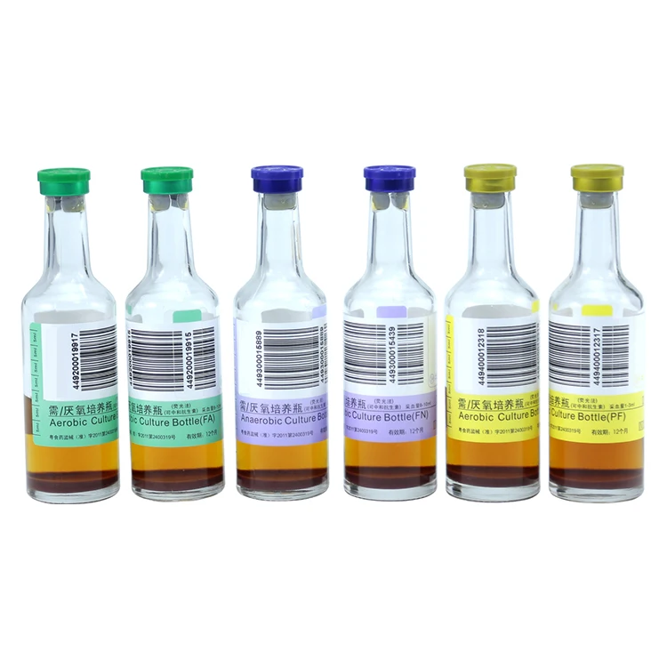 Fluorescent Aerobic Blood Culture Bottles Suitable For Microbial Detection Are Sold In Batches