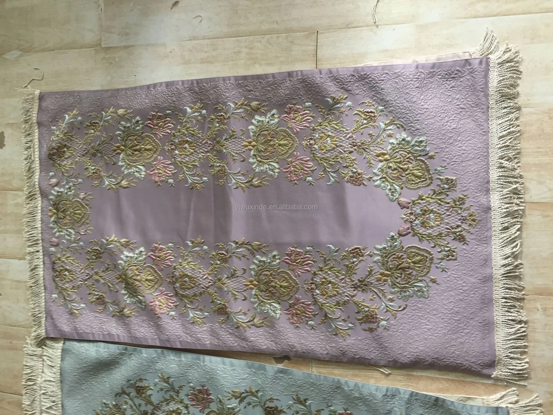 2022 New embossed Jacquard Worship rug Muslim Worship Mat portable washable blanket