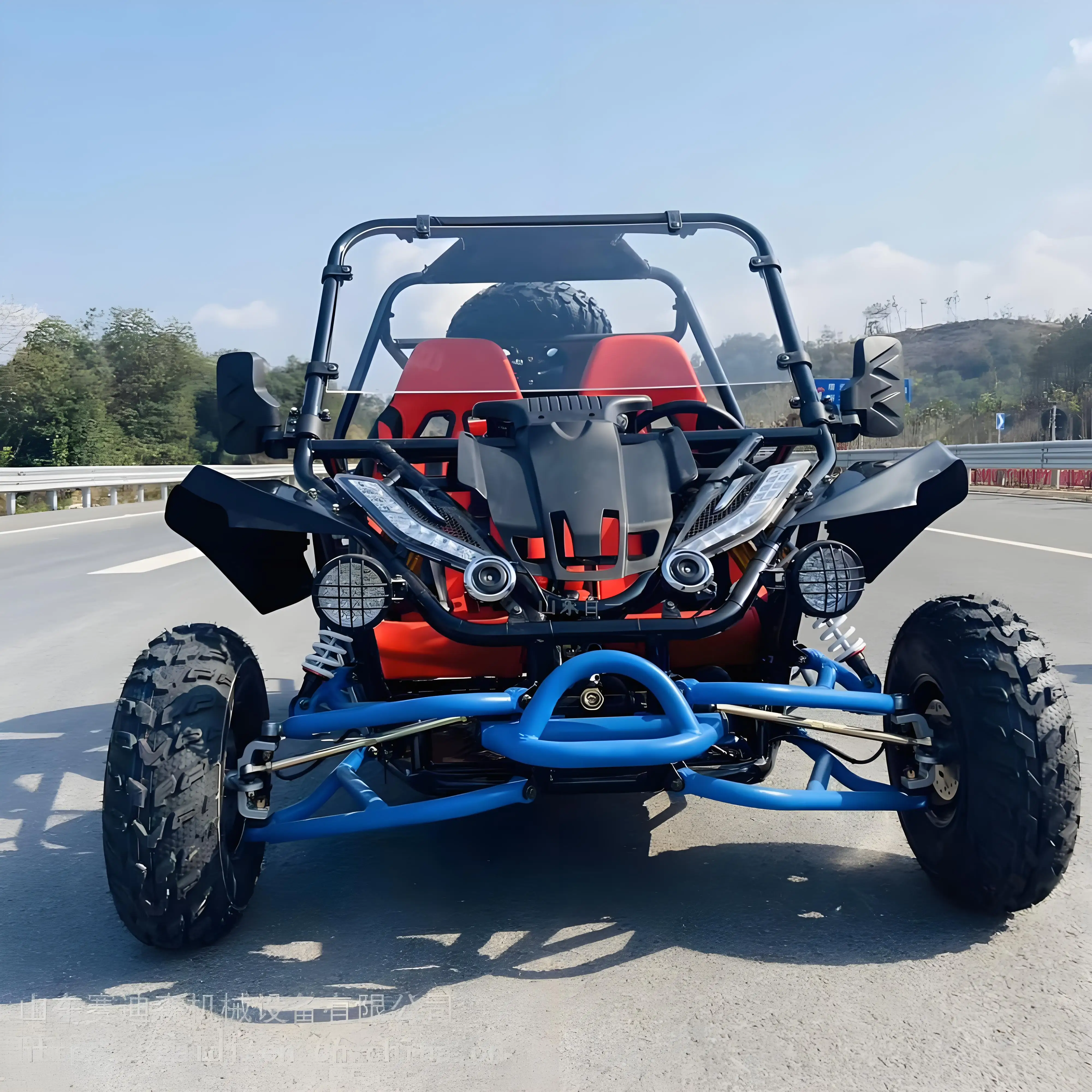 2 места для взрослых 1500cc внедорожная Спортивная педаль go kart gasolina дешево продажи