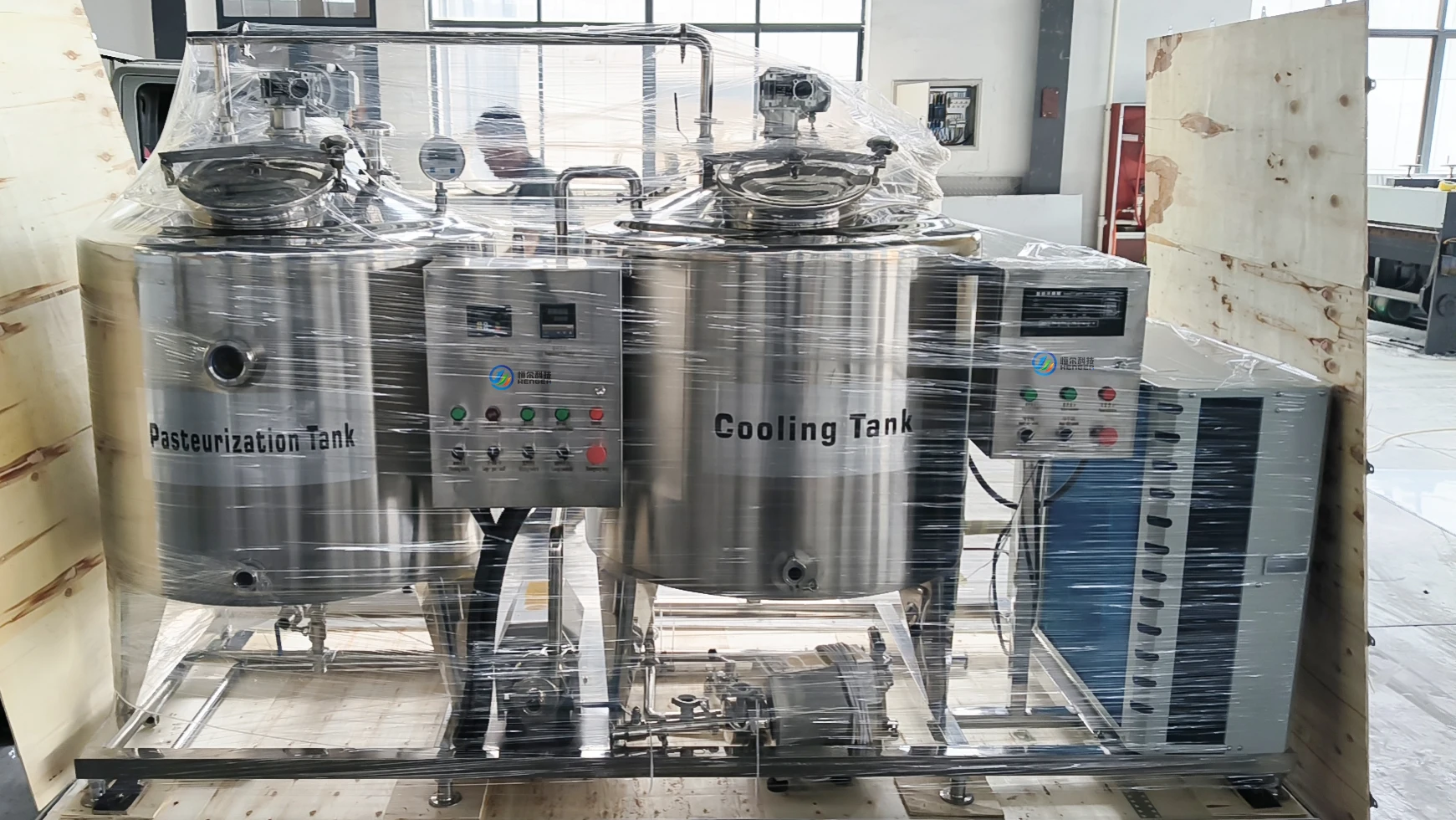 High Quality Cooling Tank for Dairy, Beverage, and Food Processing Energy-Efficient, Stainless Steel