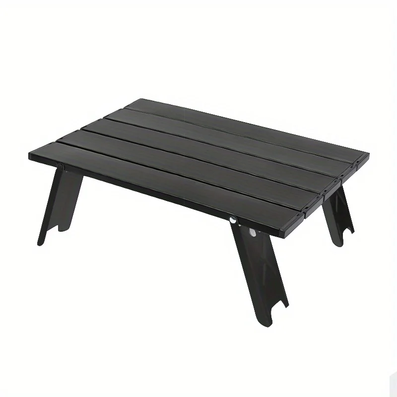 Mini Folding Aluminum Alloy Foldable Mini Camping Table For Outdoor Picnic, Barbecue, Camping