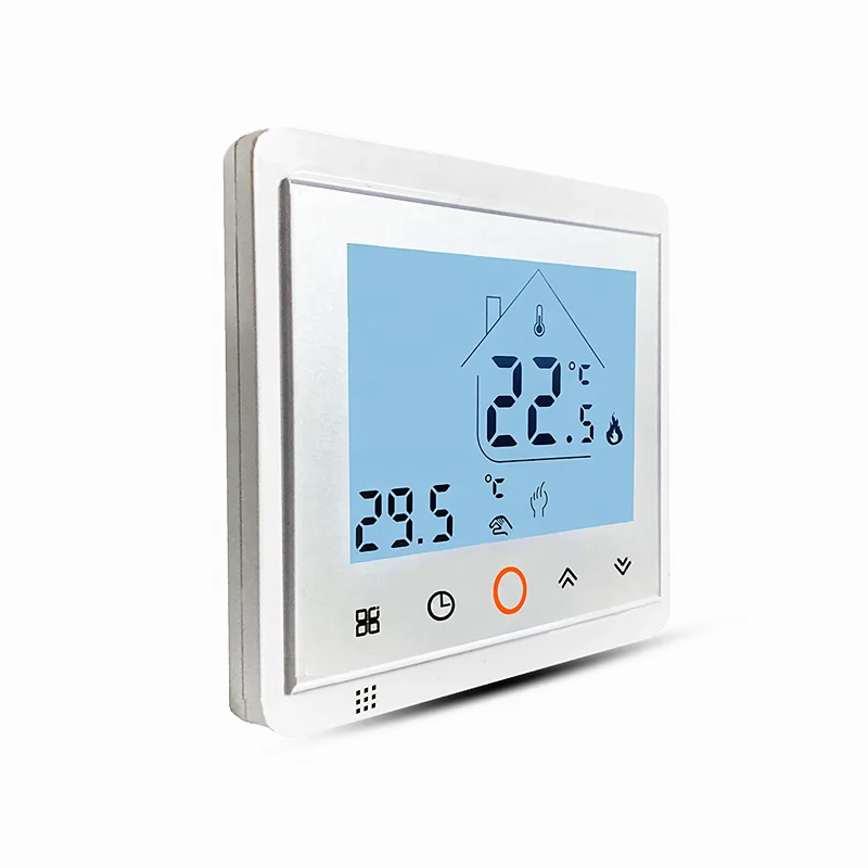 Tuya Wifi Heat Pump Thermostat Weekly Programming Digital Room Touch Screen Boiler Temperature Controller