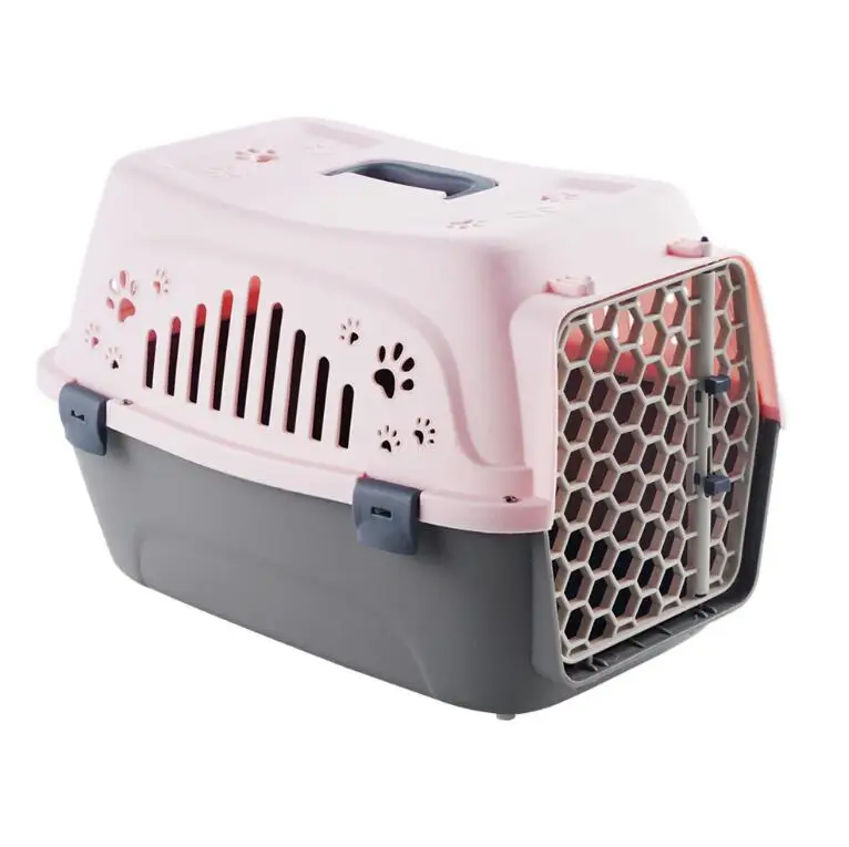 Plastic Pet Carrier For Cat Dog Puppy Rabbit cages Basket Cage Outdoor New transport pet kennel crate animal cages