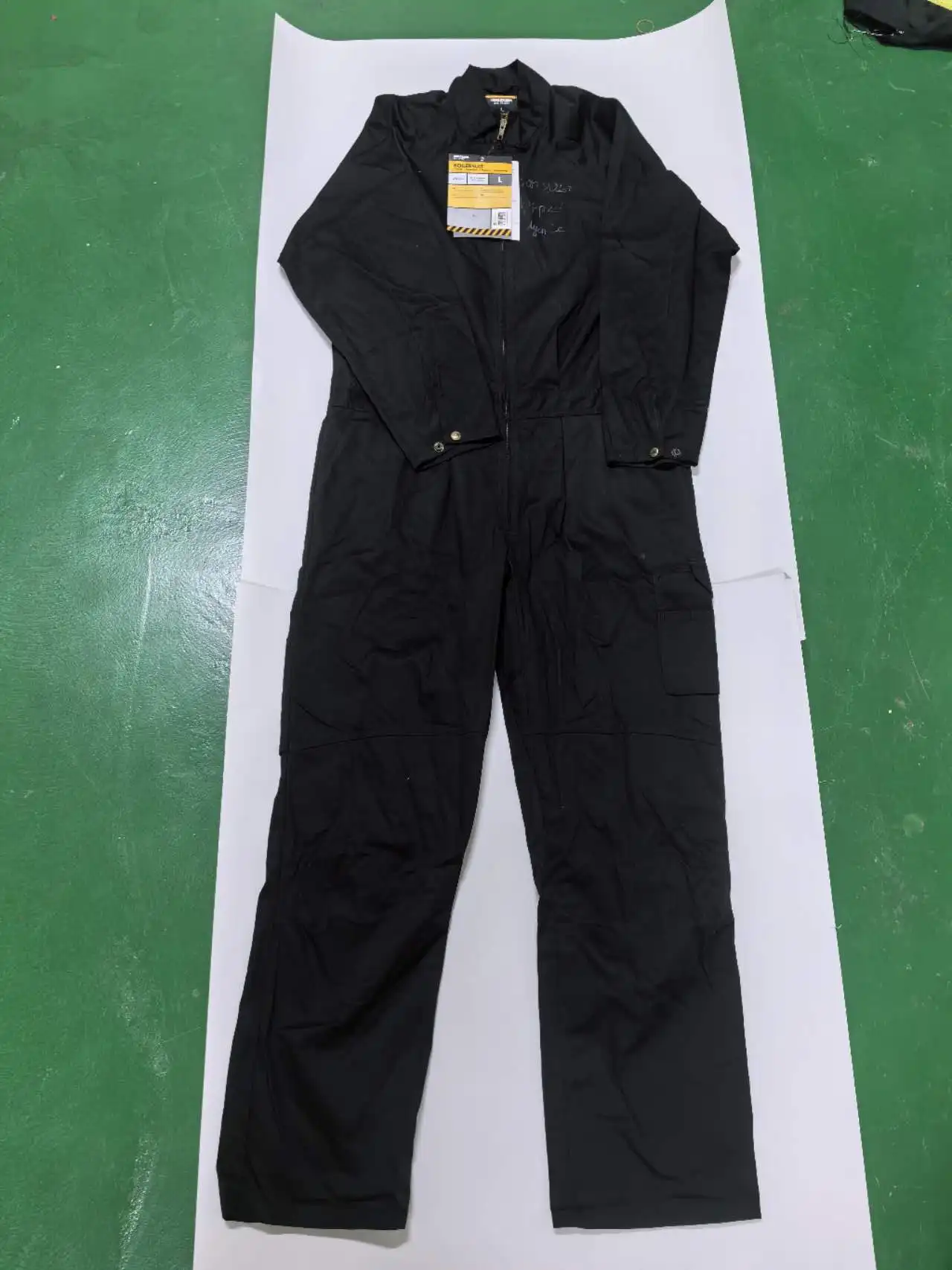 Men High Quality 100% Cotton Reflective Safety Workwear Protective Cargo Work Pants for Construction Worker