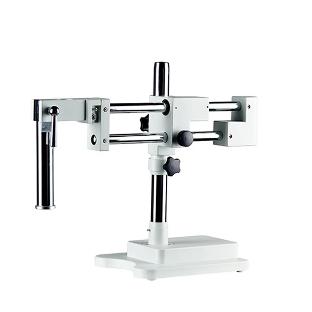 Factory Supply PCB Circuit Board Inspection Repairing Parfocal Binocular Trinocular Zoom Stereo Microscope Working Boom Stand
