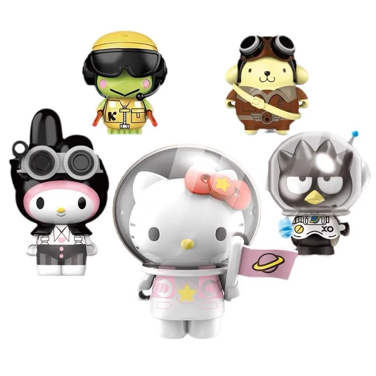 Фабричная цена для Hello Kitty Family профессиональный модный подарочный набор шкатулка игрушки фигурки аниме таинственная коробка