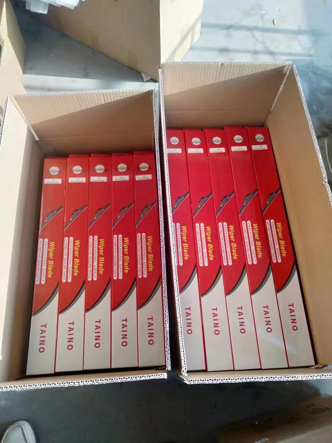 Iron Wiper Wholesale Wiper Blades Universal Iron Frame Auto Car Windshield Wiper Blades