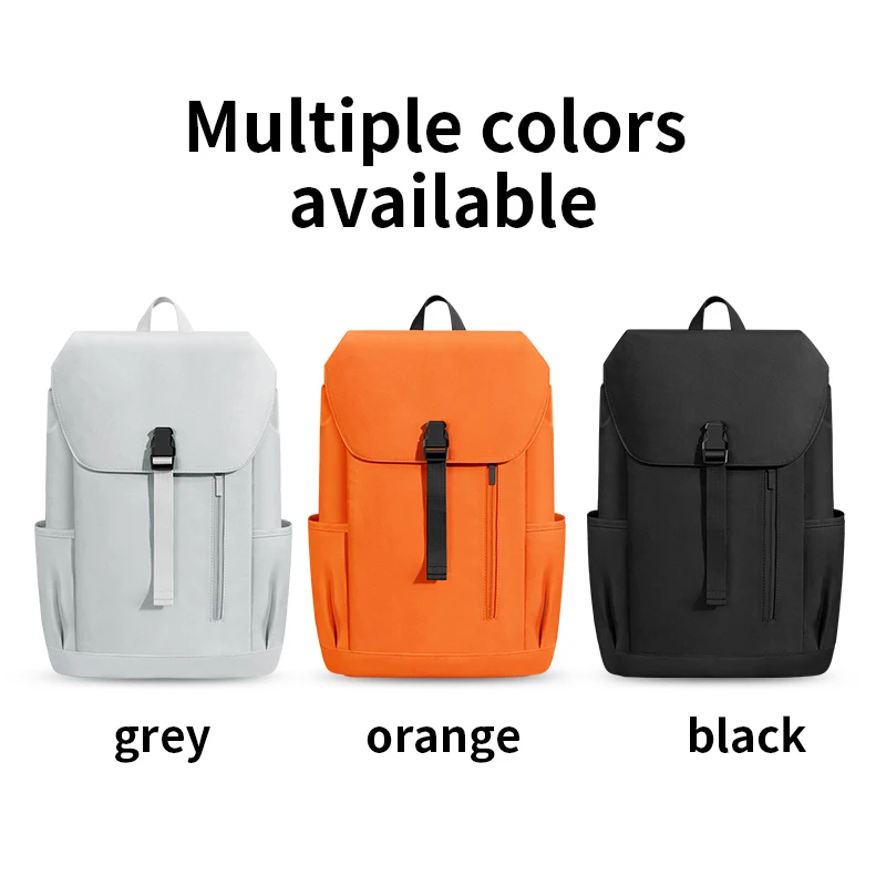 High Quality Recycled Canvas Travel Backpack Casual Sport Outdoor Hiking Waterproof Feature Unisex String Closure Laptop Use