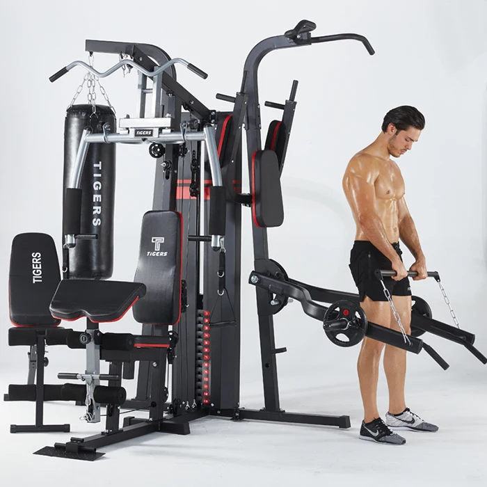 SENAOFIT оптовая продажа оборудование для силовых тренировок фитнеса 4 станции домашний тренажерный зал здание бодибилдинг многофункциональная станция