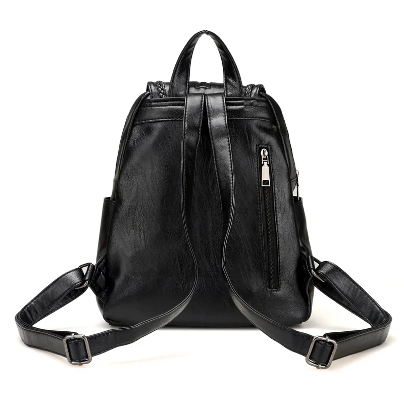 2022 New Vintage shoulder strap Female Bag High Capacity Casual Fashion Backpack For Ladies