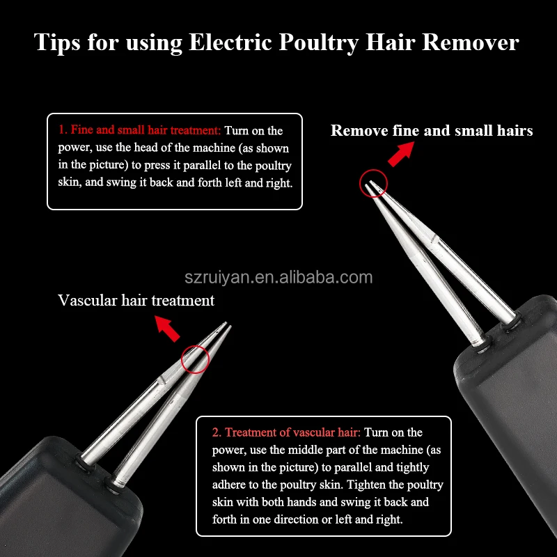 Chicken Duck Goose Short Hair Removing Machine Tool Electric Poultry Feather Plucker