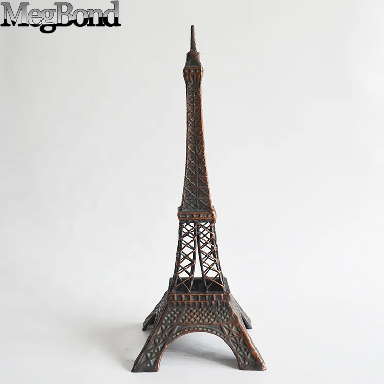 Cast iron metal art work EFFIER TOWER home metal decoration,  Large metal Effier tower home decoration
