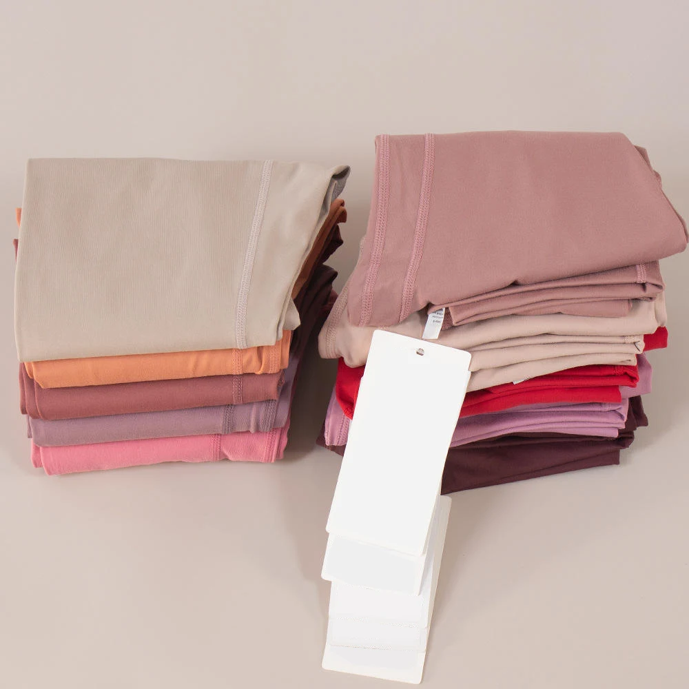 Fashion luxury private label Double-sided sanding nylon spandex Yoga Pants with waist inner pocket