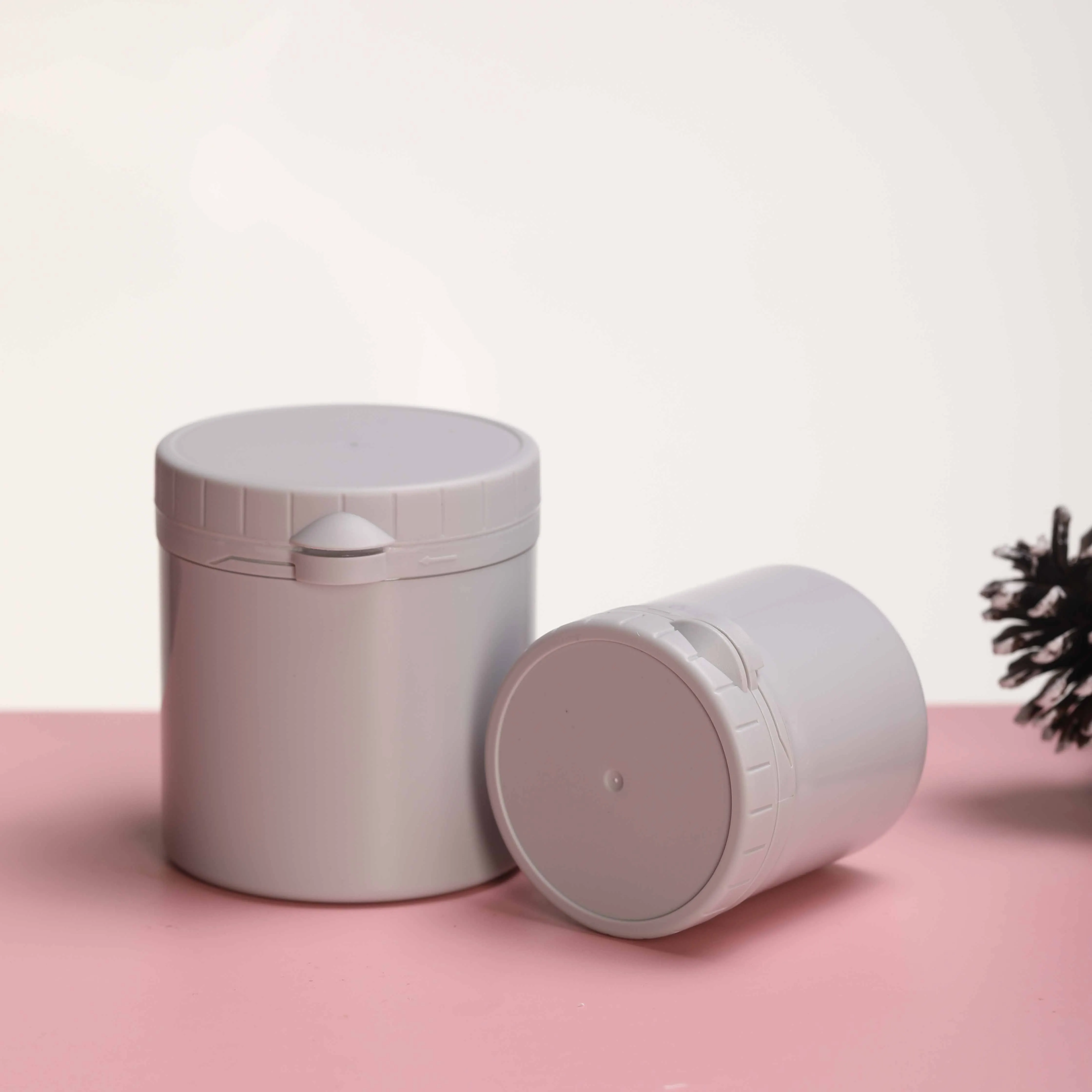 Empty pharmaceuticals packing jars 60g 120g cosmetic face cream body butter packaging Baby Healing Ointment jar containers