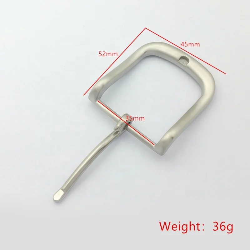 polished metal belt clip Hot sale 35mm stainless steel belt buckle metal for belt Luggage Lock Spring