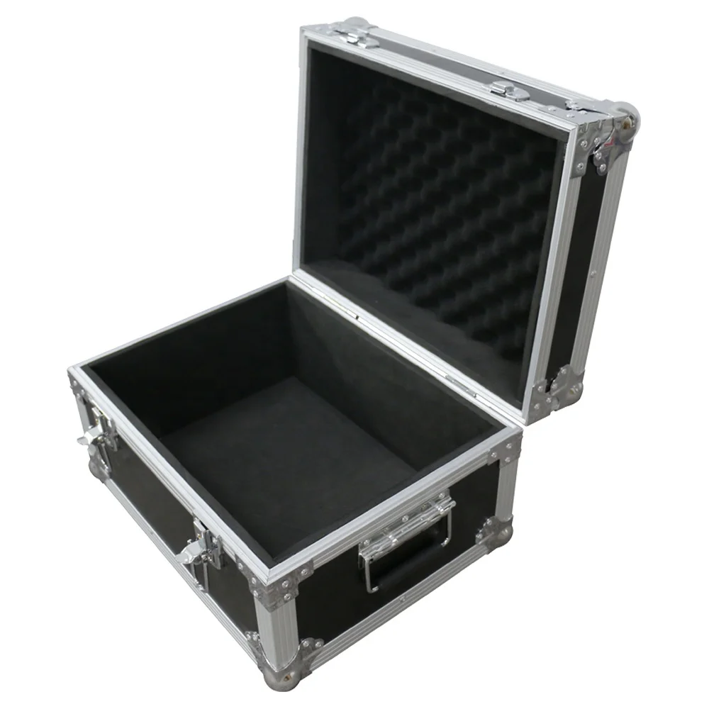 Foam padding customized aluminum flight case box with strong bearing capacity