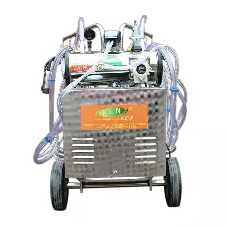 Beter product lightweight mobile vacuum pump oil or electric milking machines for goats
