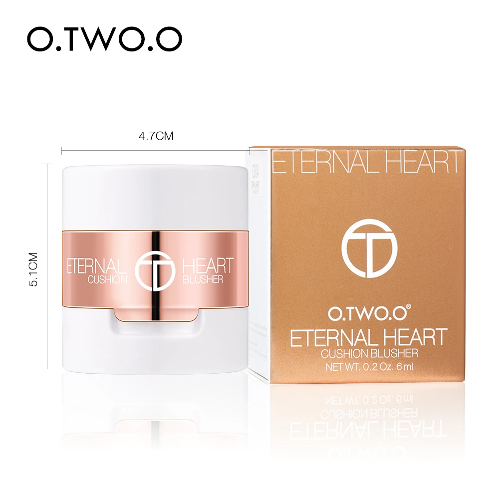 Shopee Lazada Amazon Supplier Long Lasting Eternal Heart Air Cushion Blusher Cosmetics Beauty Makeup