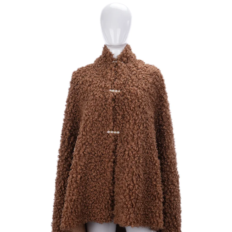 Прямая Продажа с фабрики 100% полиэфирная ткань вьющимися оборками из искусственного меха трикотажная шерстяная для игрушек и одежды